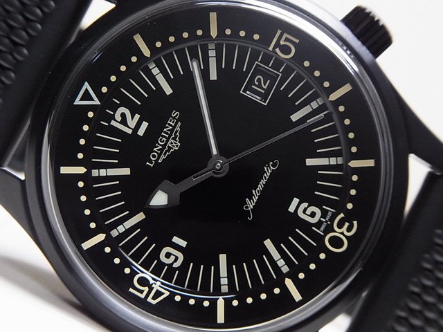 ロンジン レジェンドダイバー デイト 42MM Ref.L3.774.2.50.9 - 腕時計