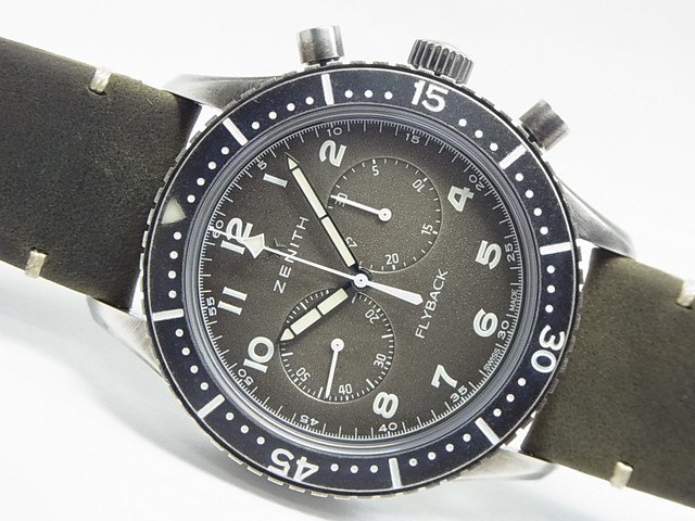 ゼニス パイロット クロノメトロ TIPO CP-2 フライバック 43MM 正規品 - 腕時計専門店THE-TICKEN(ティッケン)  オンラインショップ