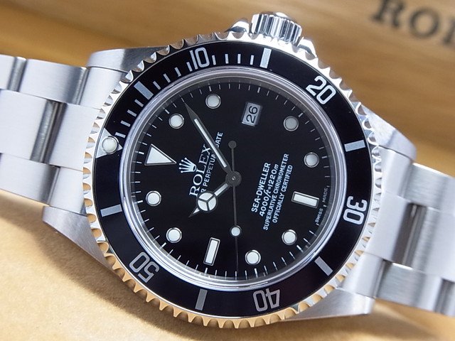 ロレックス　シードゥエラー　Ref.16600　K番 - 腕時計専門店THE-TICKEN(ティッケン) オンラインショップ