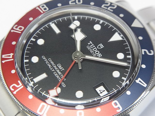 チューダー ブラックベイ・GMT Ref.79830RB レザーストラップ/D