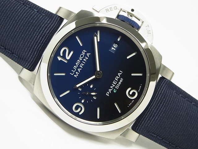 パネライ ルミノール・マリーナ ESteel™ Blu Profondo PAM01157 500本限定 -  腕時計専門店THE-TICKEN(ティッケン) オンラインショップ
