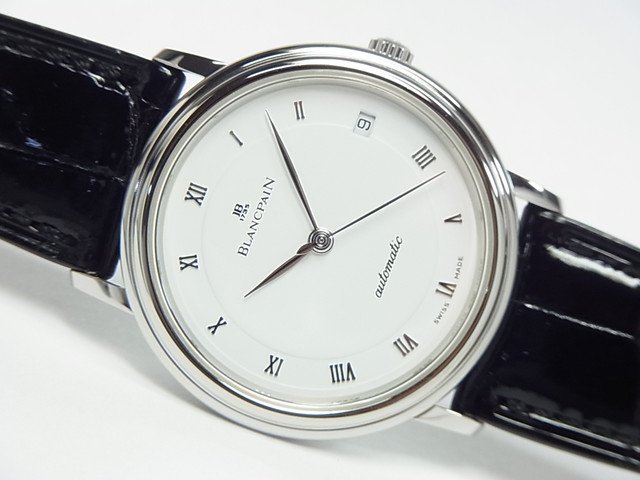 ブランパン ヴィルレ・エクストラスリム ホワイトローマン 34MM - 腕時計専門店THE-TICKEN(ティッケン) オンラインショップ