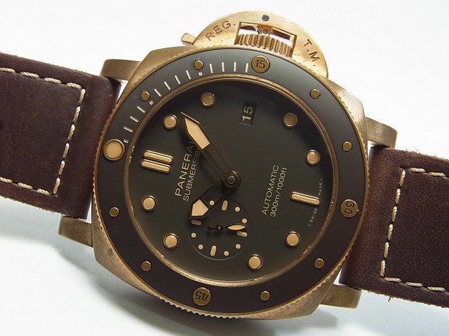 パネライ サブマーシブル・ブロンゾ 47MM PAM00968 W番 - 腕時計専門店