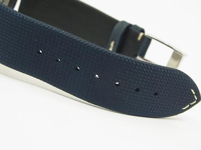 ロンジン レジェンドダイバー 42MM ブルー文字盤 革ベルト仕様
