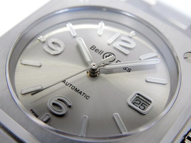 BELL＆ROSS ベル&ロス BR05用ステンレススティールブレスレット BELL＆ROSS（ベル＆ロス）BR05シリーズ用アクセサリー - BR 05