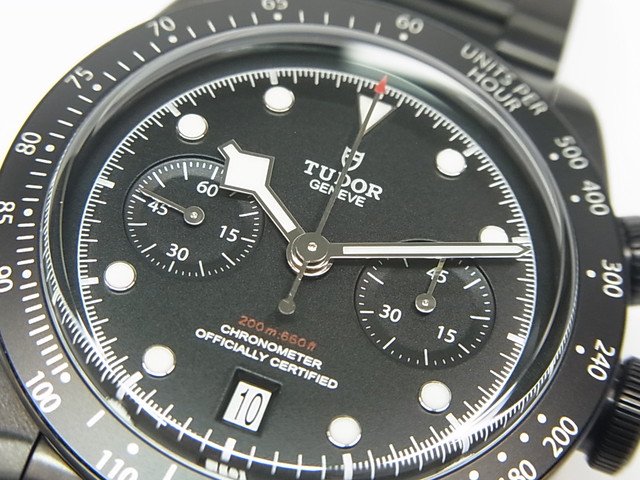 チューダー ブラックベイ・クロノ ダーク 79360DK 1181本限定 - 腕時計 