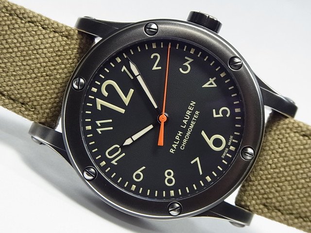 ラルフローレン R0220900 サファリ・RL67 45MM 正規品 - 腕時計専門店