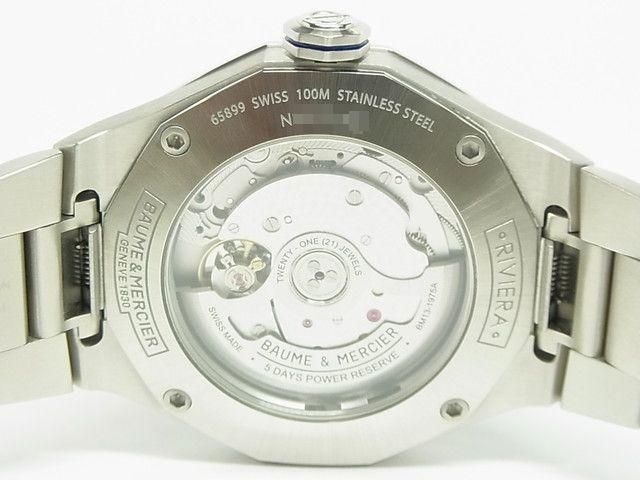 ボーム＆メルシエ リビエラ ボーマティック ブルースケルトン