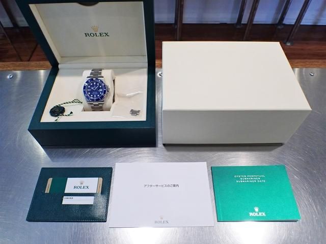 ロレックス サブマリーナ・デイト ブルー 18KWG 116619LB 正規品