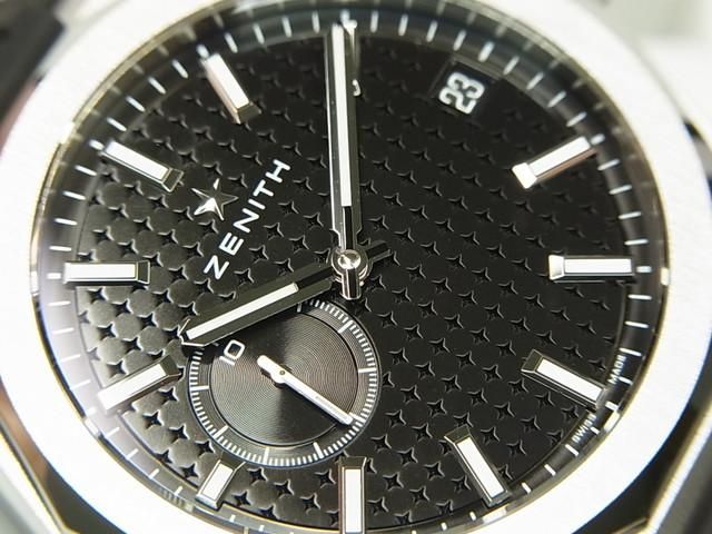 ゼニス デファイ スカイライン ブラックダイヤル 正規未使用品