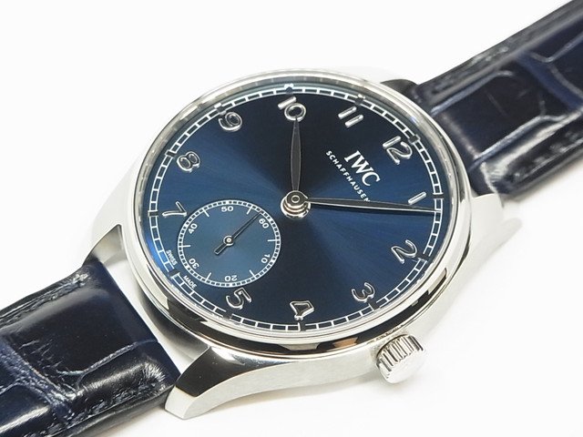 IWC ポルトギーゼ・オートマティック 40 ブルー文字盤 IW358305 正規品 - 腕時計専門店THE-TICKEN(ティッケン)  オンラインショップ