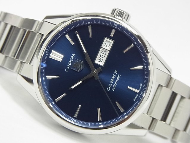 タグ・ホイヤー カレラ・Cal.5 デイデイト ブルー WAR201E.BA0723 正規 41MM -  腕時計専門店THE-TICKEN(ティッケン) オンラインショップ