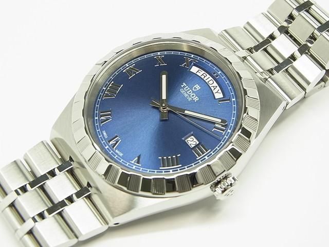 Tudor Royal チューダーロイヤル ブルー文字盤 未使用品！ 入村困難 - 時計