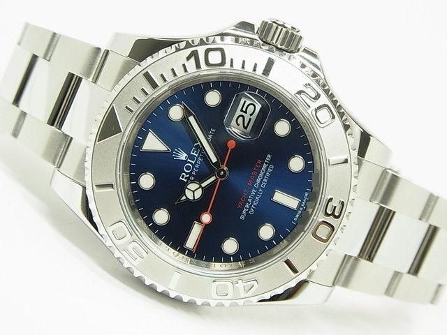 ROLEX】ヨットマスター 青文字盤のみ - 腕時計、アクセサリー