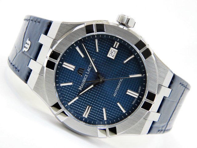 モーリスラクロア アイコン オートマティック 42MM ブルー - 腕時計 