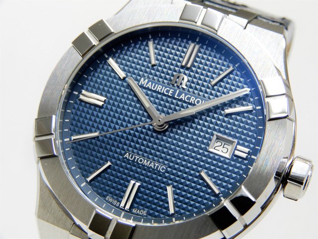 モーリスラクロア アイコン オートマティック 42MM ブルー - 腕時計 