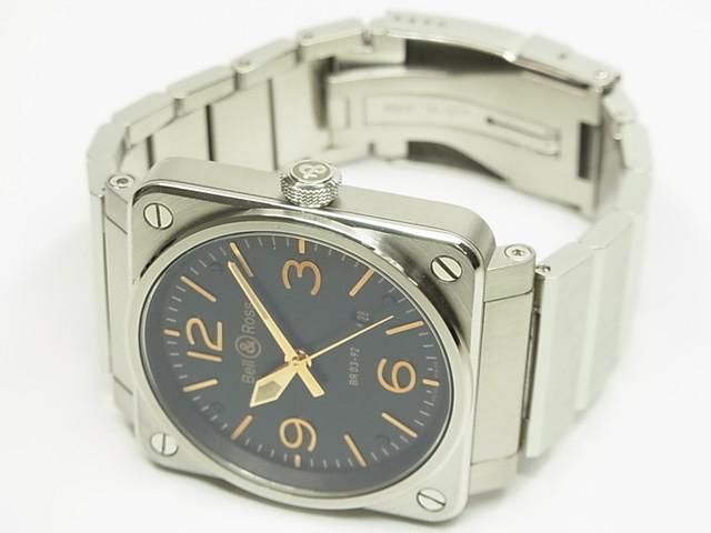 ベル＆ロス BR03-92 ゴールデンヘリテージ ブレスレット仕様 - 腕時計