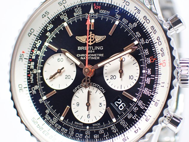 ブライトリング ナビタイマー B01 クロノグラフ 43 ジャパンエディション - 腕時計専門店THE-TICKEN(ティッケン) オンラインショップ