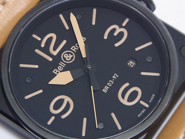 ベルu0026ロス BR03-92 ヘリテージ 42MM 正規品 - 腕時計専門店THE-TICKEN(ティッケン) オンラインショップ