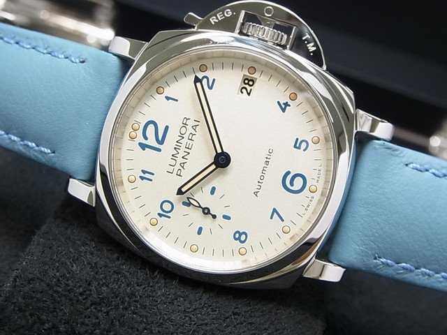 パネライ ルミノール・ドゥエ 3デイズ アッチャイオ 38MM アイボリー PAM00903 - 腕時計専門店THE-TICKEN(ティッケン)  オンラインショップ