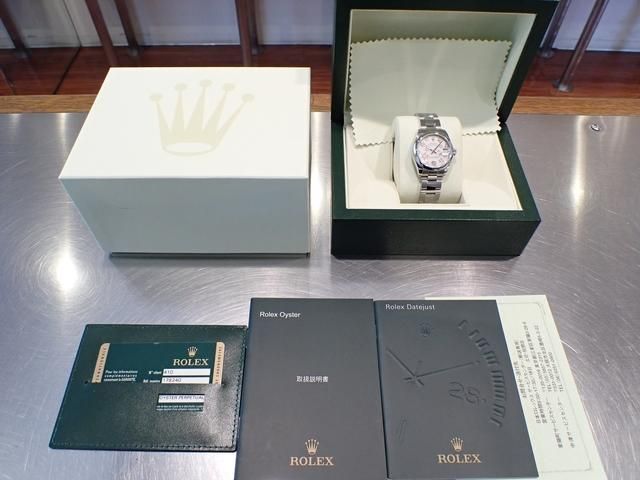 ロレックス デイトジャスト 178240 ピンクフラワー文字盤 - 腕時計専門