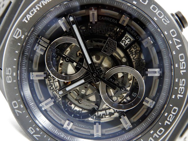 タグ・ホイヤー カレラ キャリバー ホイヤー01 クロノグラフ - 腕時計 