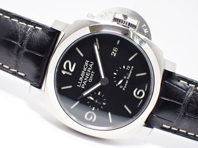 パネライ ルミノール1950・3デイズ GMT PR PAM00321 - 腕時計専門店THE 