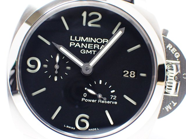 パネライ ルミノール1950・3デイズ GMT PR PAM00321 - 腕時計専門店THE 
