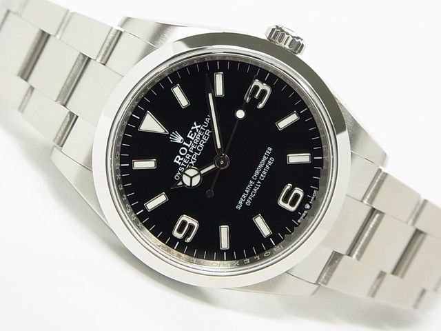 ロレックス エクスプローラーI 124270 未使用品 '22年購入 - 腕時計 