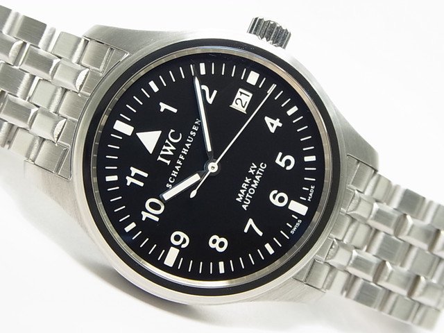 IWC パイロット・ウォッチ マーク15 ブラック文字盤 IW325307 - 腕時計 