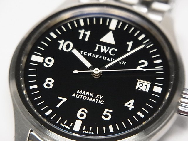 IWC パイロット・ウォッチ マーク15 ブラック文字盤 IW325307 - 腕時計専門店THE-TICKEN(ティッケン) オンラインショップ