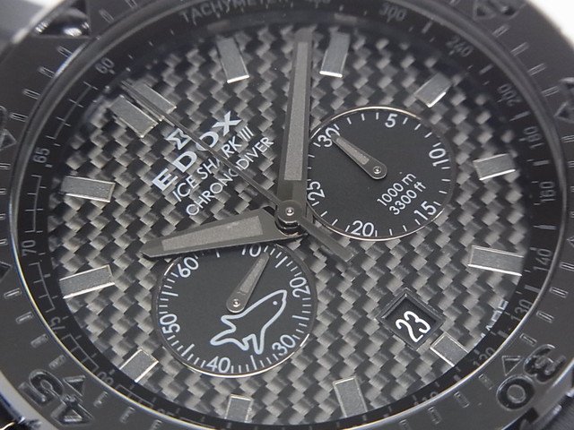 エドックス クラスワン アイスシャークⅢ リミテッドエディション 45MM 世界限定500本 - 腕時計専門店THE-TICKEN(ティッケン)  オンラインショップ