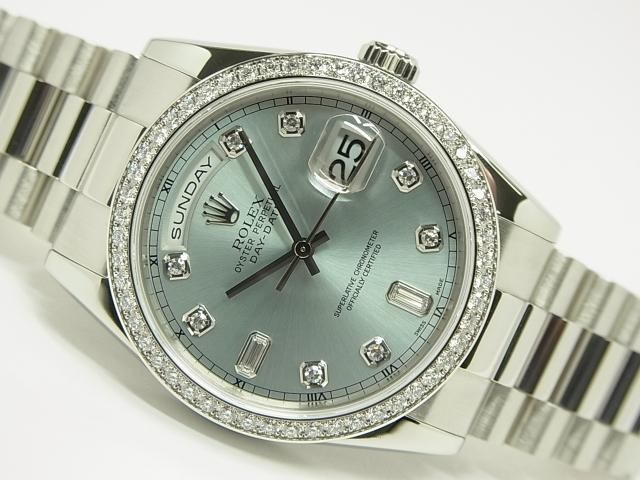 ロレックス Rolex プレジデントブレス 118239 18kwg 1コマ-