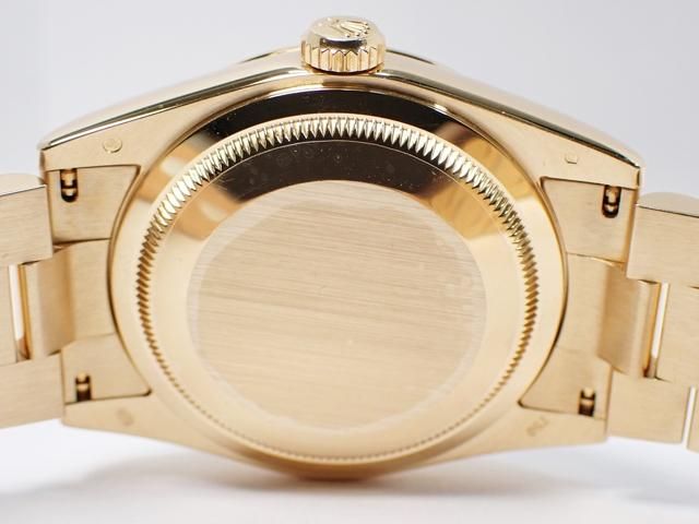 ロレックス デイデイト 36MM YG シャンパン文字盤・インデックス
