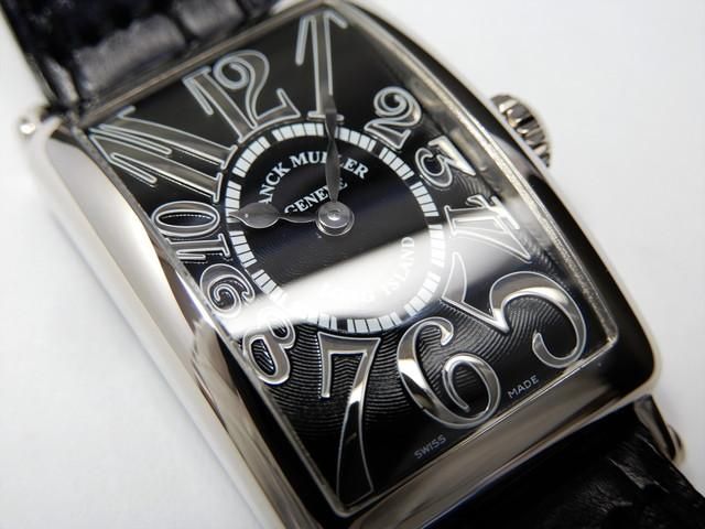 フランクミュラー レディース ロングアイランド ブラック 18KWG