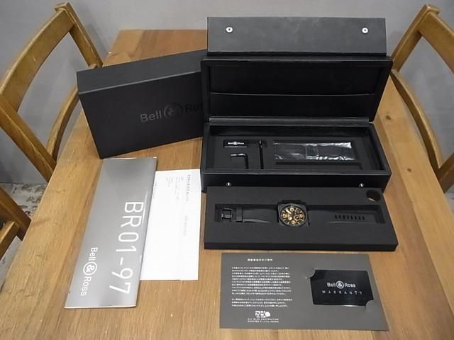 ベル＆ロス BR-01-97 パワーリザーブ・オレンジ 46MM 正規 250本