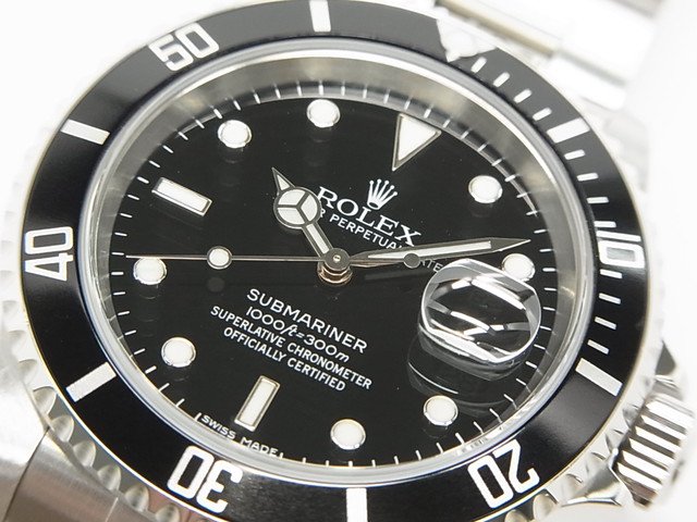 ロレックス サブマリーナ・デイト 16610 D番 正規品 - 腕時計専門店THE-TICKEN(ティッケン) オンラインショップ