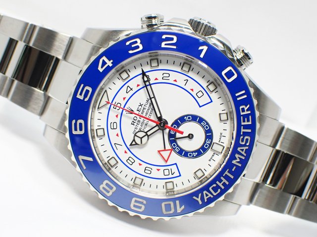 ロレックス ヨットマスターII Ref.116680 '18年購入 - 腕時計専門店THE