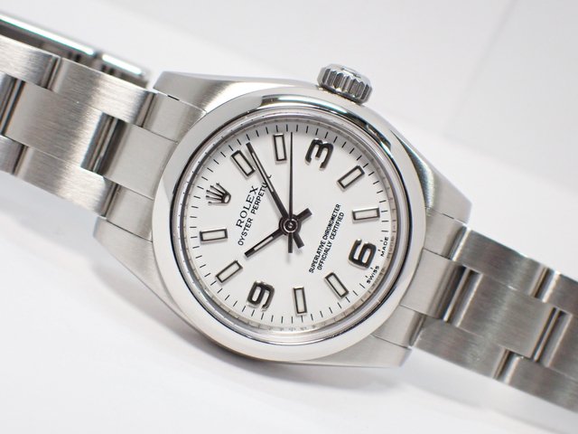 ロレックス レディースパーペチュアル 176200 白369 - 腕時計専門店THE 
