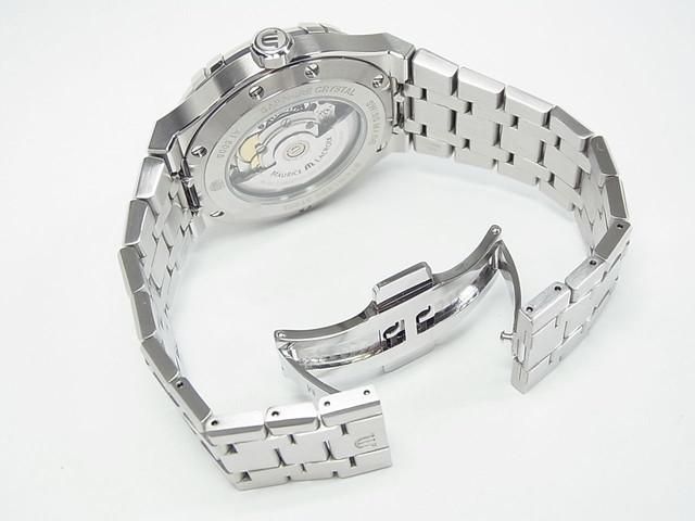 【訳あり】モーリス・ラクロア アイコン オートマティック デイト 42mm アイコン オートマティック 39[AI6007-SS002-430-1] Aikon