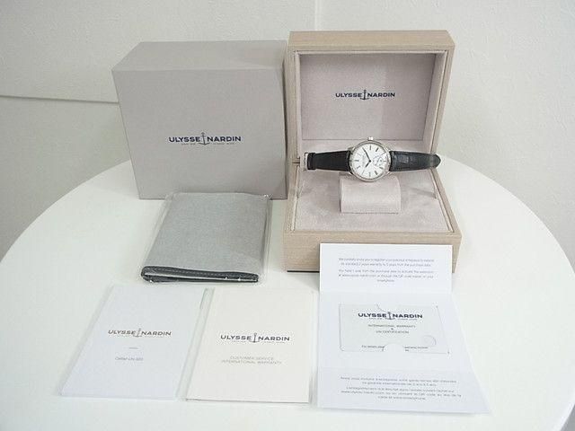 ユリス・ナルダン クラシコ マニュファクチュール 40MM ホワイト