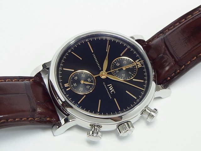 IWC ポートフィノ・クロノグラフ39 Ref.IW391404 正規品 Dバックル付 - 腕時計専門店THE-TICKEN(ティッケン)  オンラインショップ