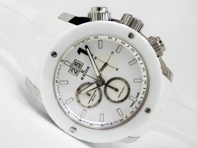 EDOX クラスワン クロノオフショア クロノグラフ-