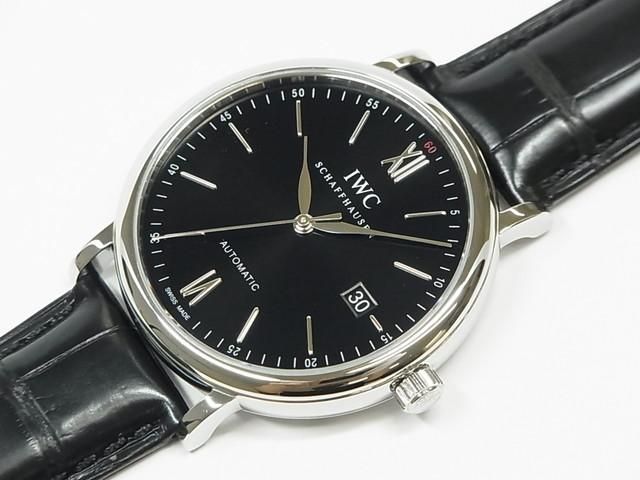 IWC ポートフィノ・オートマティック 40MM ブラック IW356502 正規品