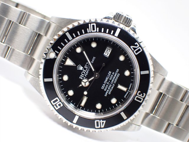 ロレックス シードゥエラー Ref.16600 D番 国内正規品 - 腕時計専門店 