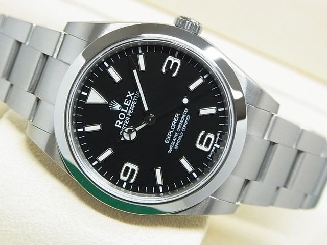 ロレックス エクスプローラーI 39MM REF. 214270 後期型 正規品 - 腕時計専門店THE-TICKEN(ティッケン) オンラインショップ