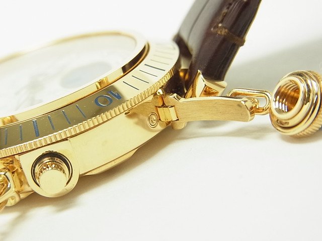 カルティエ パシャ ドゥ カルティエ 38MM YG 世界100本限定 - 腕時計 