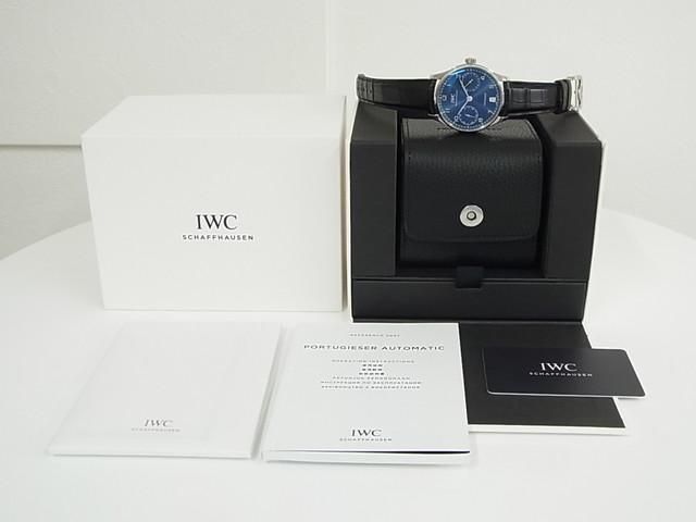 IWC ポルトギーゼ・オートマティック 7デイズ ブルー文字盤
