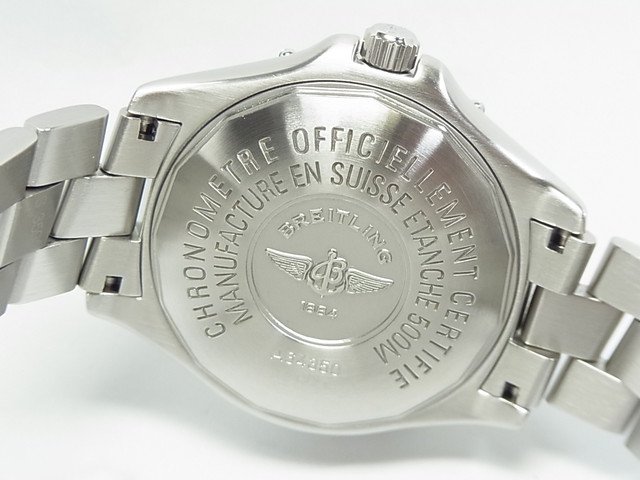 ブライトリング コルトオーシャン グレー クオーツ Ref.A64350 - 腕時計専門店THE-TICKEN(ティッケン) オンラインショップ