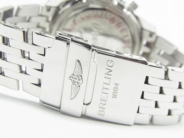 ブライトリング モンブリラン 38MM シルバー文字盤 A417G34NP